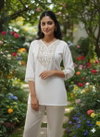 SI 291 Sulb Cotton With Embroidery Work Short Kurti Collection Suppliers In India